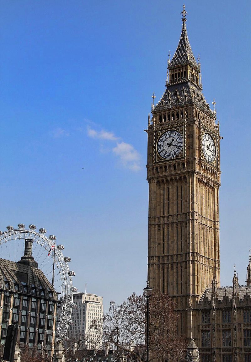 Westminster and the London Eye