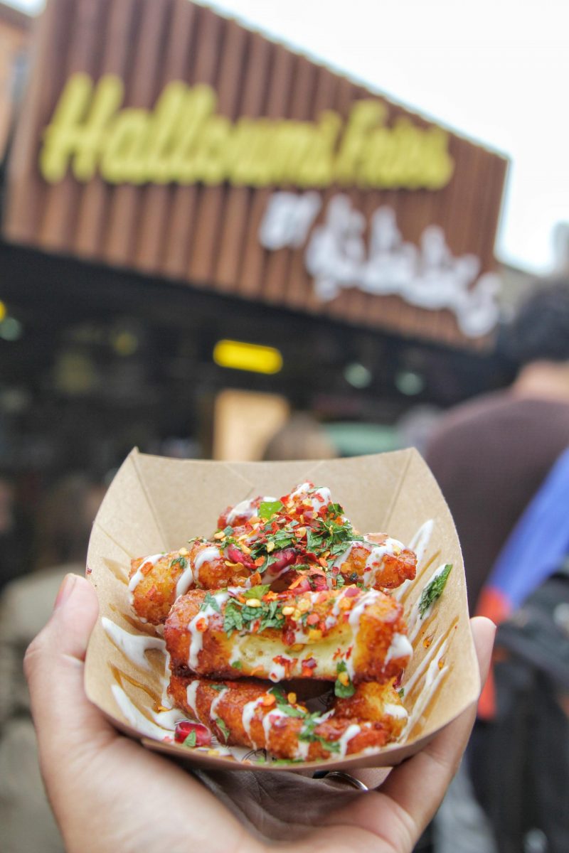 Oli Baba’s Halloumi Fries at Kerb Camden Market
