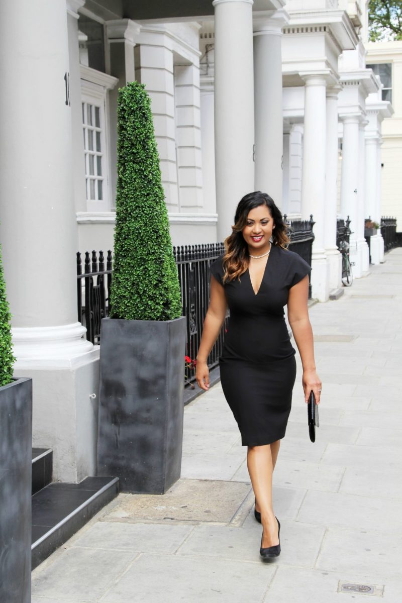How short women can pull off the midi dress