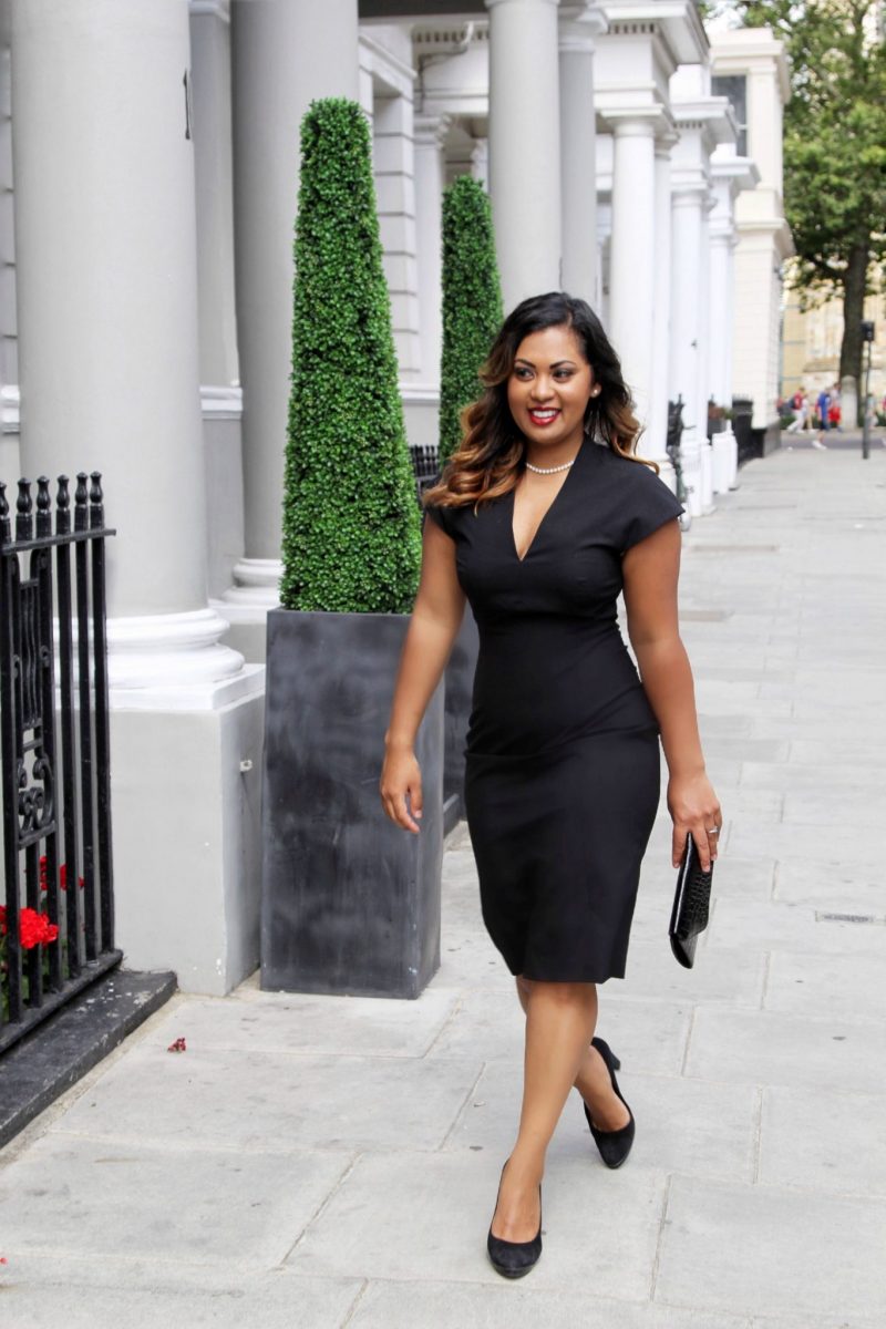 How short women can pull off the midi dress