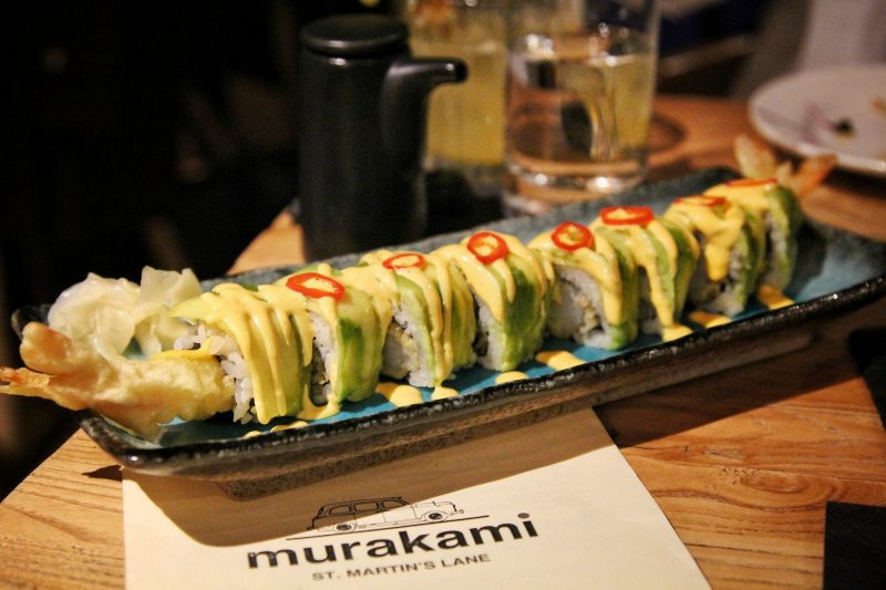 Sushi at Murakami