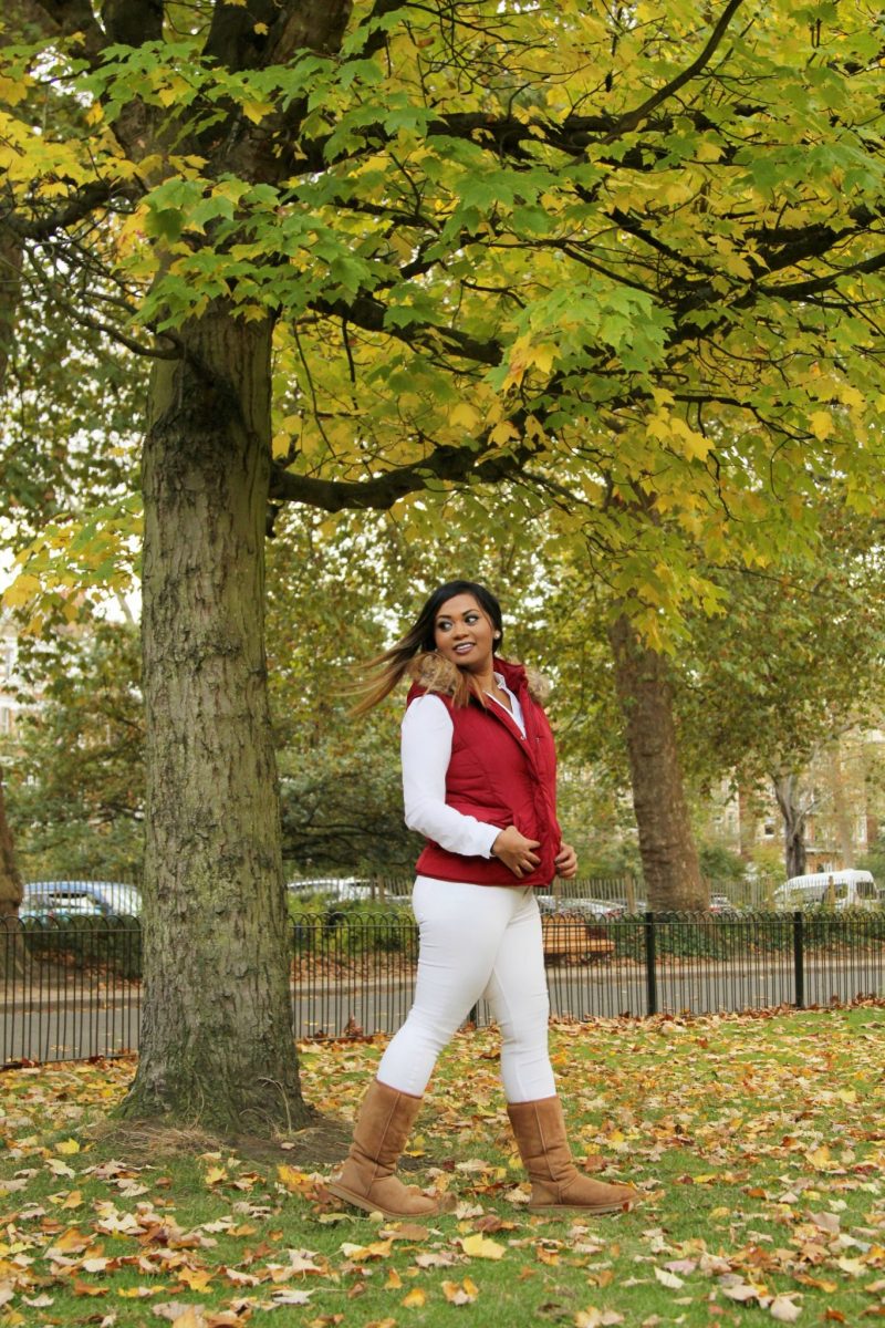 Winter Whites | How to wear white jeans in the winter