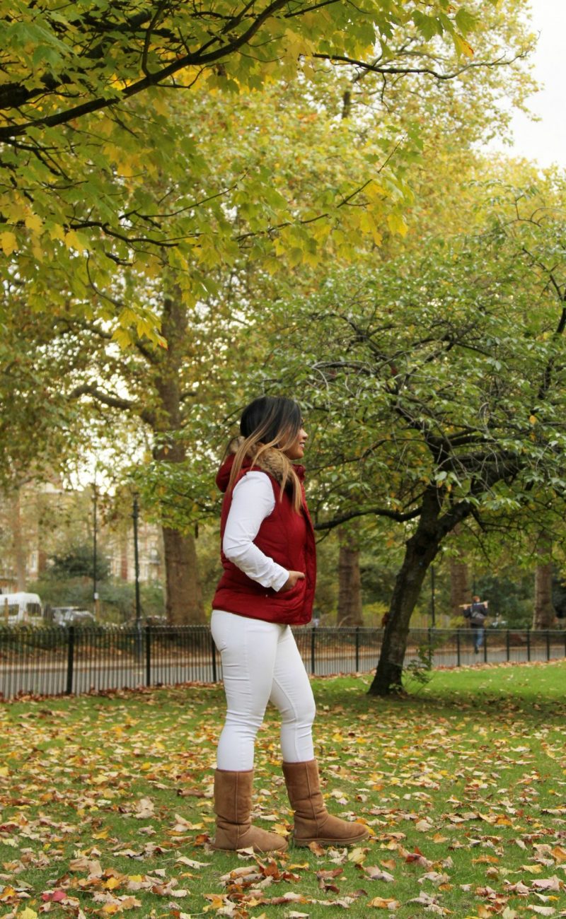 Winter Whites | How to wear white jeans in the winter