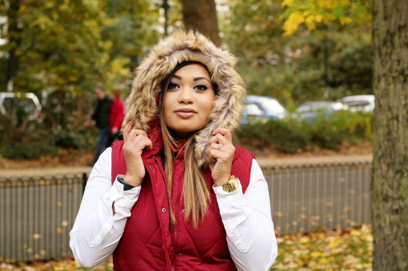 Winter Whites | How to wear white jeans in the winter