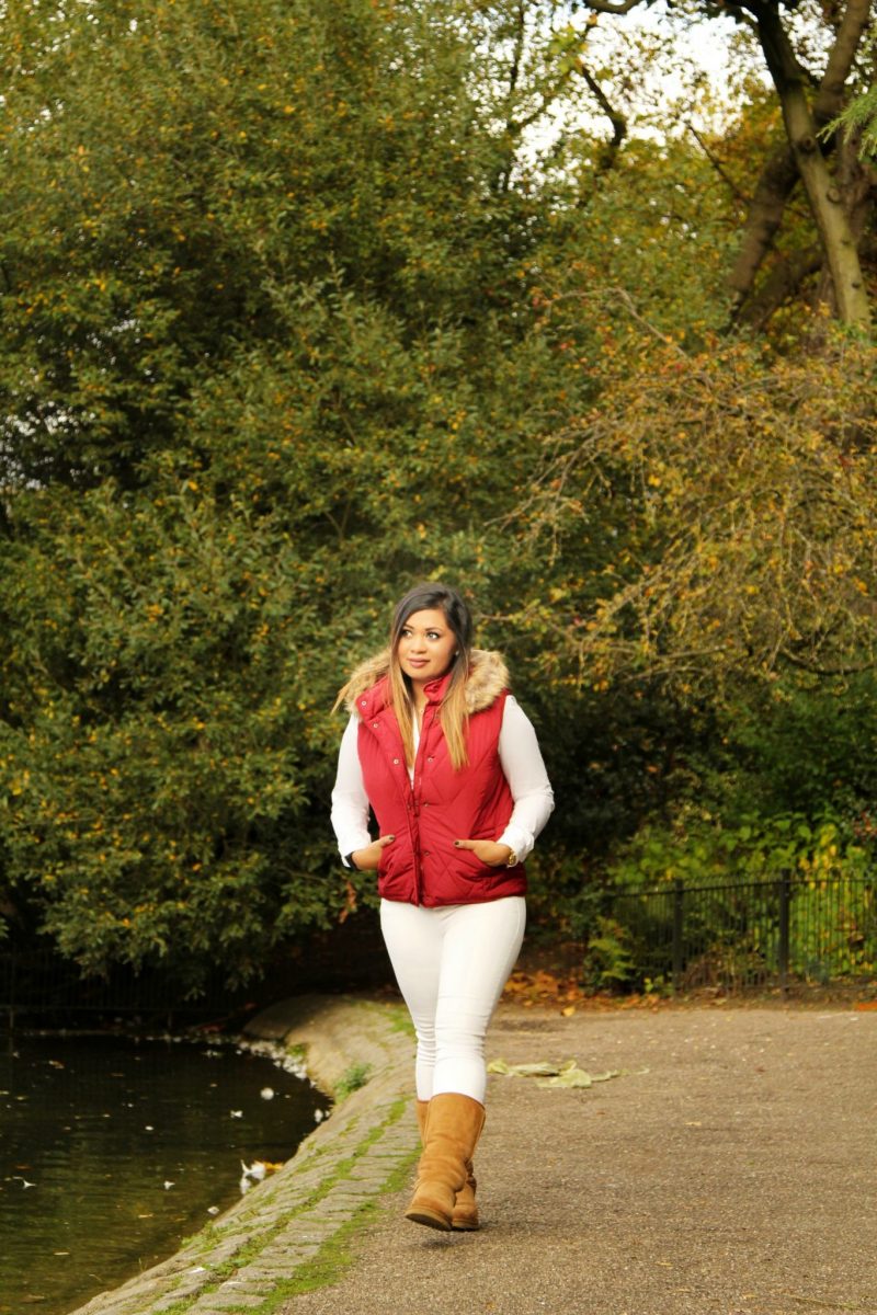 Winter Whites | How to wear white jeans in the winter