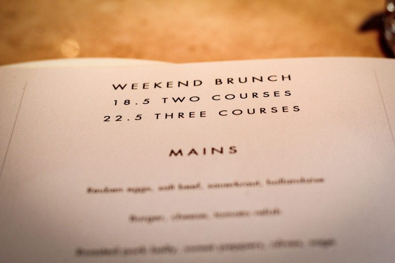 Upscale Brunch at Bluebird Chelsea 