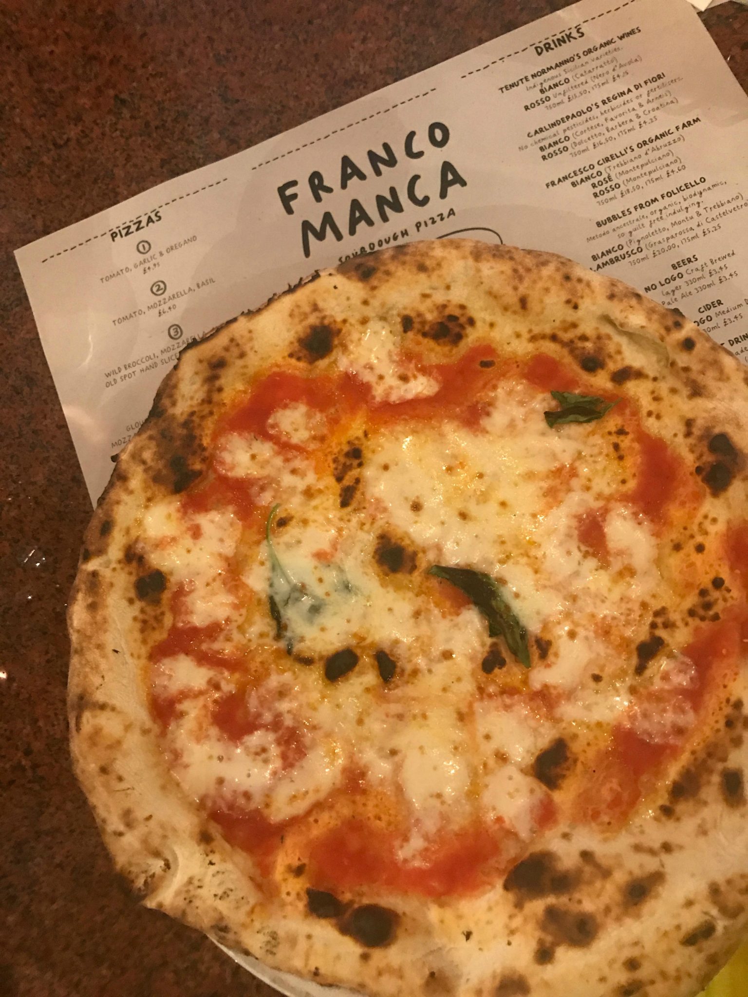 Franco Manca - Sourdough Pizza in London
