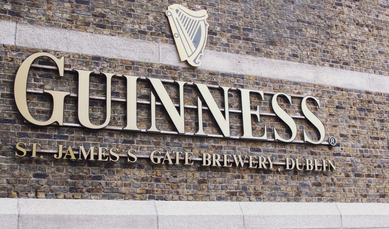 Guinness Factory tour in Dublin, Ireland
