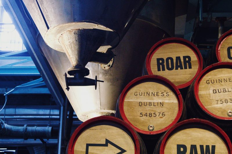 Guinness Factory tour in Dublin, Ireland