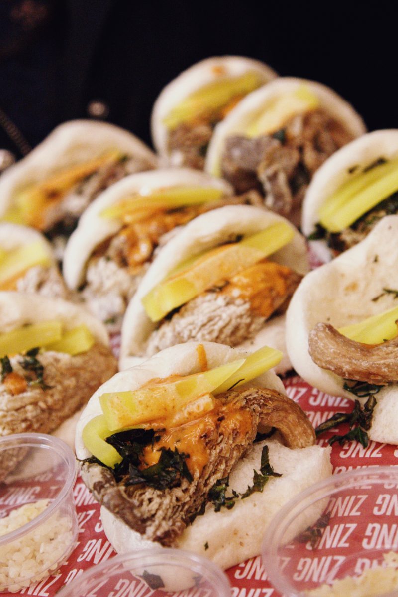 Zing Zing Chinese New Year Menu takeaway food bao bun vegetarian mushroom