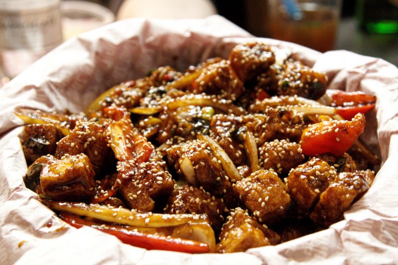 Zing Zing Chinese New Year Menu takeaway food vegan vegetarian cauliflower