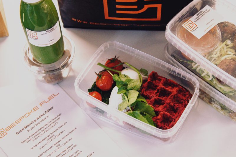 Bespoke Fuel - The healthier meal delivery service in London Free Range Egg Frittata Banana and Berry Pancakes Aubergine Meatballs Vegetable Korma