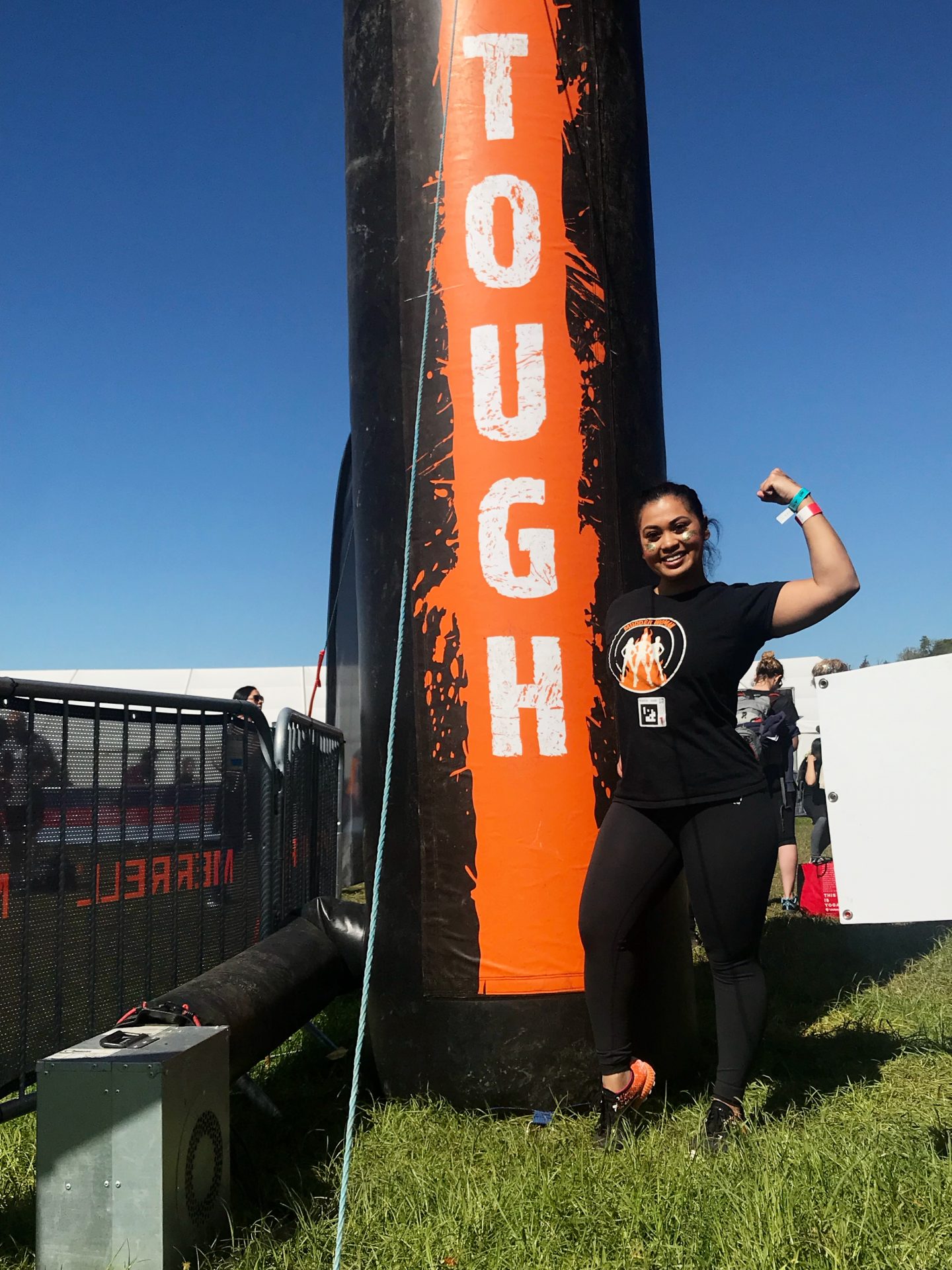 I did it. 5 miles of running through the mud and up and down hills and 13 obstacles. I am so proud of myself and I just wanted to share my story with you all.